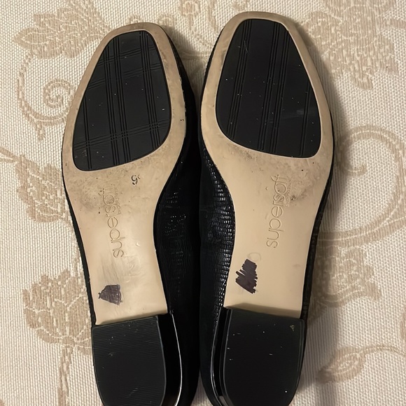 ✨HOST PICK✨ Diana Ferrari Black Square Toe Flats - Picture 4 of 4